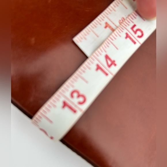 Chanel brown leather camel caramel heeled boots pull on 38.5 with dustbags only - Picture 15 of 16